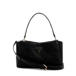 Guess Black TISHA Logo Cross Body Bag-picture-42