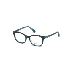 GUESS Blue Beveled Unisex Eye Frames-picture-16