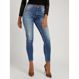 Guess Blue Solid Jeans-picture-40