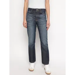 Guess Blue Solid Straight Fit Eco Lincoln Jeans-picture-33