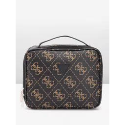 GUESS Brand Logo Printed Cosmetic Organizer Case-picture-31