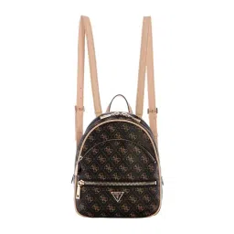Guess Brown Manhattan Logo Backpack-picture-39