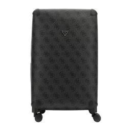Guess Coal Berta Logo Checked Luggage-picture-31