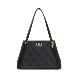 Guess Coal Karnilla Girlfriend Printed Tote-picture-40