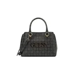 Guess Coal Printed Reinee Satchel Bag-picture-21