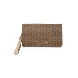 Guess Cocoa Sandria Logo Tri-Fold Wallet-picture-26