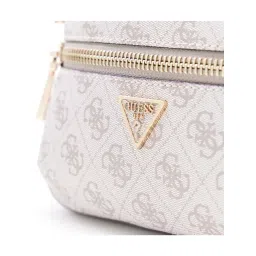 Guess Dark Taupe Manhattan Printed Backpack image 5