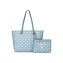 Guess Denim Delphine Logo Tote-picture-34