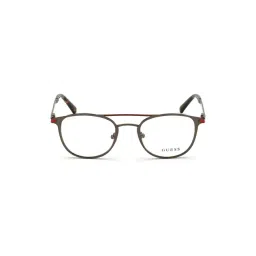 Guess Grey Oval Eye Frames for Men-picture-44
