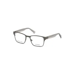 GUESS Grey Rectangular Eye Frames for Men-picture-41