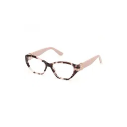 Guess GU5011951055FR Brown Cat Eye Eyewear Frames for Women-picture-19
