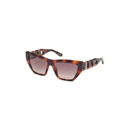 Guess GUS001115652FSG Brown UV Protected Cat Eye Sunglasses for Women-picture-17