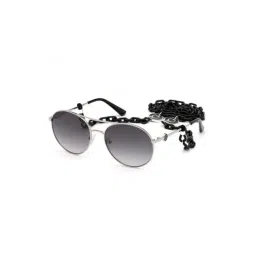 Guess GUS76405710BSG Grey UV Protected Aviator Sunglasses for Women-picture-15