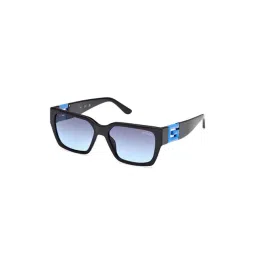 Guess GUS79165592WSG Blue UV Protected Rectangular Sunglasses for Women-picture-14