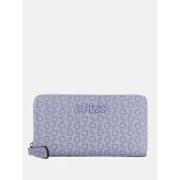 Guess Haze Bowie Logo Medium Zip Around Wallet-picture-25