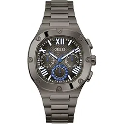 guess Headline Analog Watch for Men with Square Dial & Water Resistant Man's Wrist Watches-picture-12