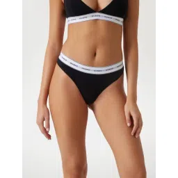 Guess Jet Black Thong Briefs-picture-30