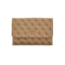 Guess Latte & Brown Noelle Logo Cross Body Bag-picture-20