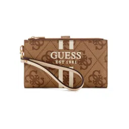 Guess Latte Laurel Zip Logo Organizer Wallet-picture-48