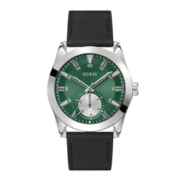 GUESS Men Dial & Leather Straps Analogue Watch GW0793G1-picture-10