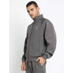 GUESS Men High Neck Front-Open Sweatshirt-picture-20