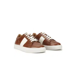 GUESS Men Leather Round Toe Sneakers-picture-16