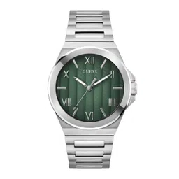 GUESS Men Patterned Dial & Stainless Steel Bracelet Style Straps Analogue Watch GW0789G1-picture-21