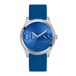 GUESS Men Printed Dial & Silicon Straps Analogue Watch GW0726G1-picture-32