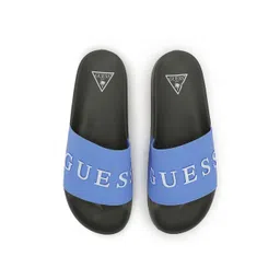 GUESS Men Self Design Sliders Flip Flops-picture-27