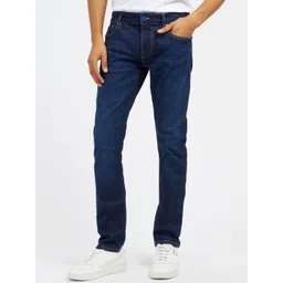 GUESS Men Tapered Fit Mid-Rise Jeans-picture-35