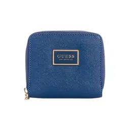 Guess Midnight Abre Textured Small Zip Around Wallet-picture-26