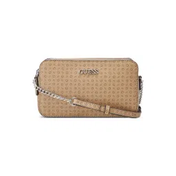 Guess Mocha Printed Tidewood Mini Crossbody Bag-picture-13