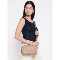 Guess Mocha Saffron Logo Cross Body Bag-picture-32