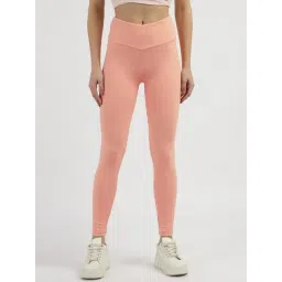 Guess Pink Polyester Solid Leggings-picture-41
