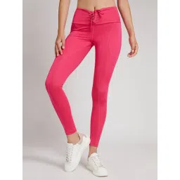 Guess Pink Solid Leggings-picture-35