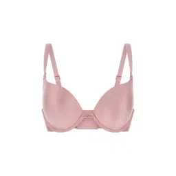 Guess Pink Solid Push Up Bra-picture-15