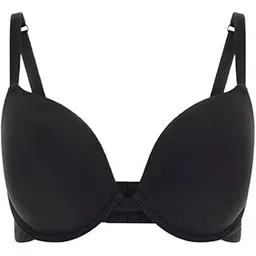 guess Polyamide Solid Black Push Up Bra-picture-56