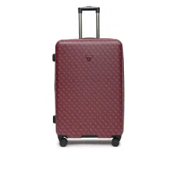 Guess Red Printed Jesco Trolley Bag-picture-20