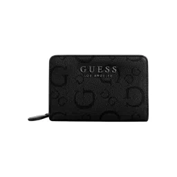 Guess Saffron Coal Logo Zip Around Wallet-picture-39