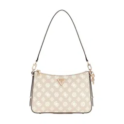 Guess Sand Daryna Logo Shoulder Bag-image-22