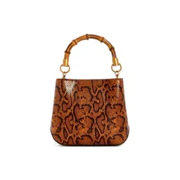 Guess Snake Print Eire Small Bucket Bag-picture-27