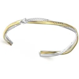guess Twist Gold-Plated Stainless Steel Bracelet For Women | Durable | Tarnish-Resistant & Gift-Ready | Size Small-picture-46