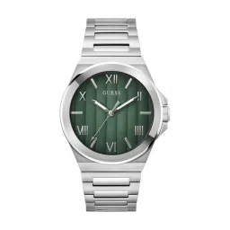 GUESS Vinyl Men Green Round Dial Analog Watch - GW0789G1-picture-14
