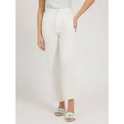 Guess White Solid Jeans-picture-12