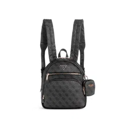 GUESS Women Brand Logo Printed Medium-Sized Backpack with Pouch 11L-picture-23