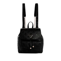 GUESS Women Brand Logo Textured Backpack-picture-30