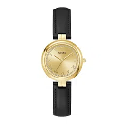 GUESS Women Brass Dial & Leather Straps Analogue Watch U1445L1M-picture-25