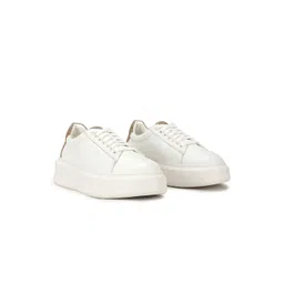 GUESS Women Colourblocked Leather Sneakers-picture-17