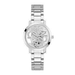 GUESS Women Embellished Dial & Bracelet Style Straps Analogue Watch GW0300L1-picture-18