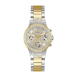 GUESS Women Embellished Dial & Bracelet Style Straps Analogue Watch GW0320L7-picture-13